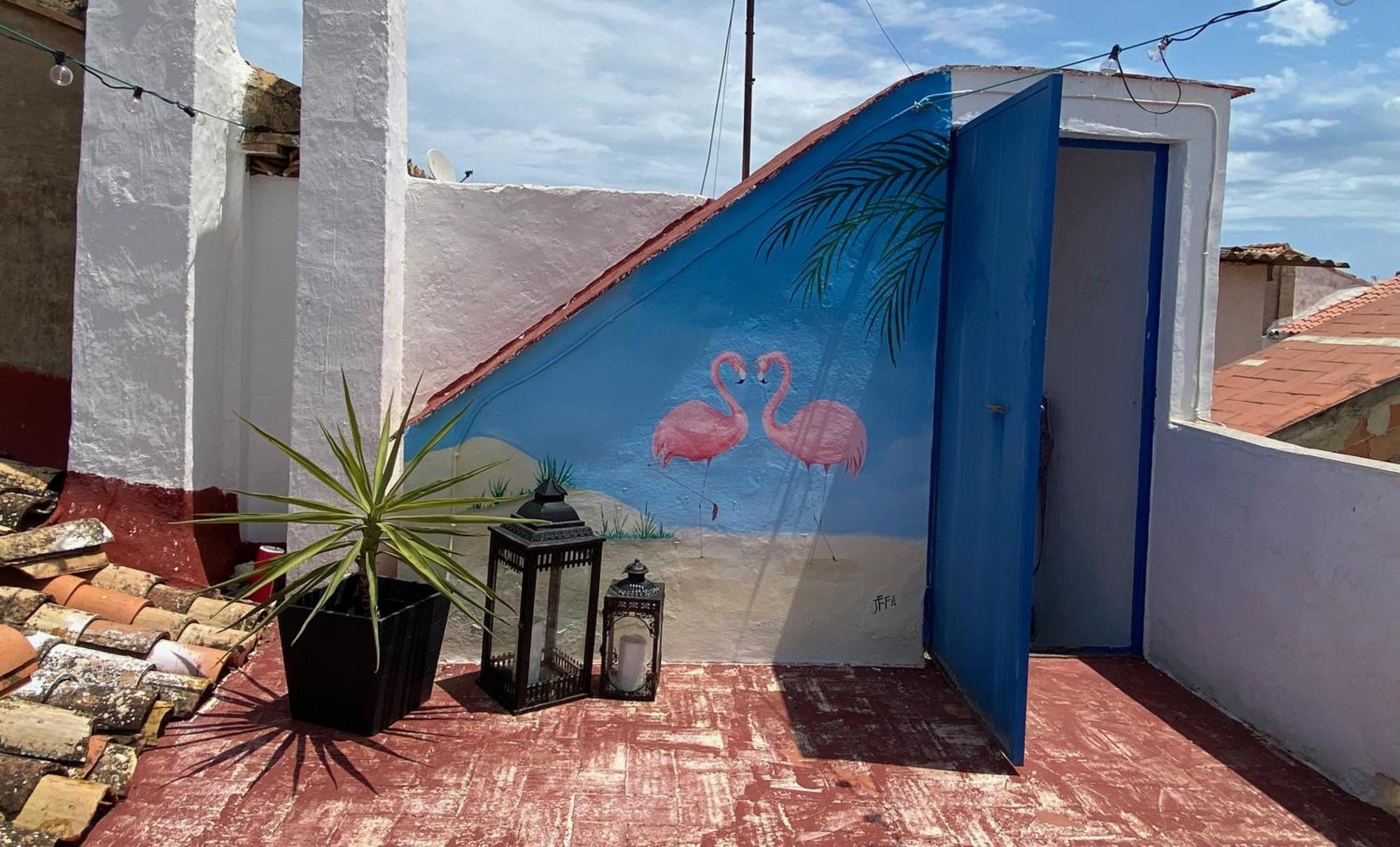 Casa De Los Dos Flamencos Miramar Extérieur photo