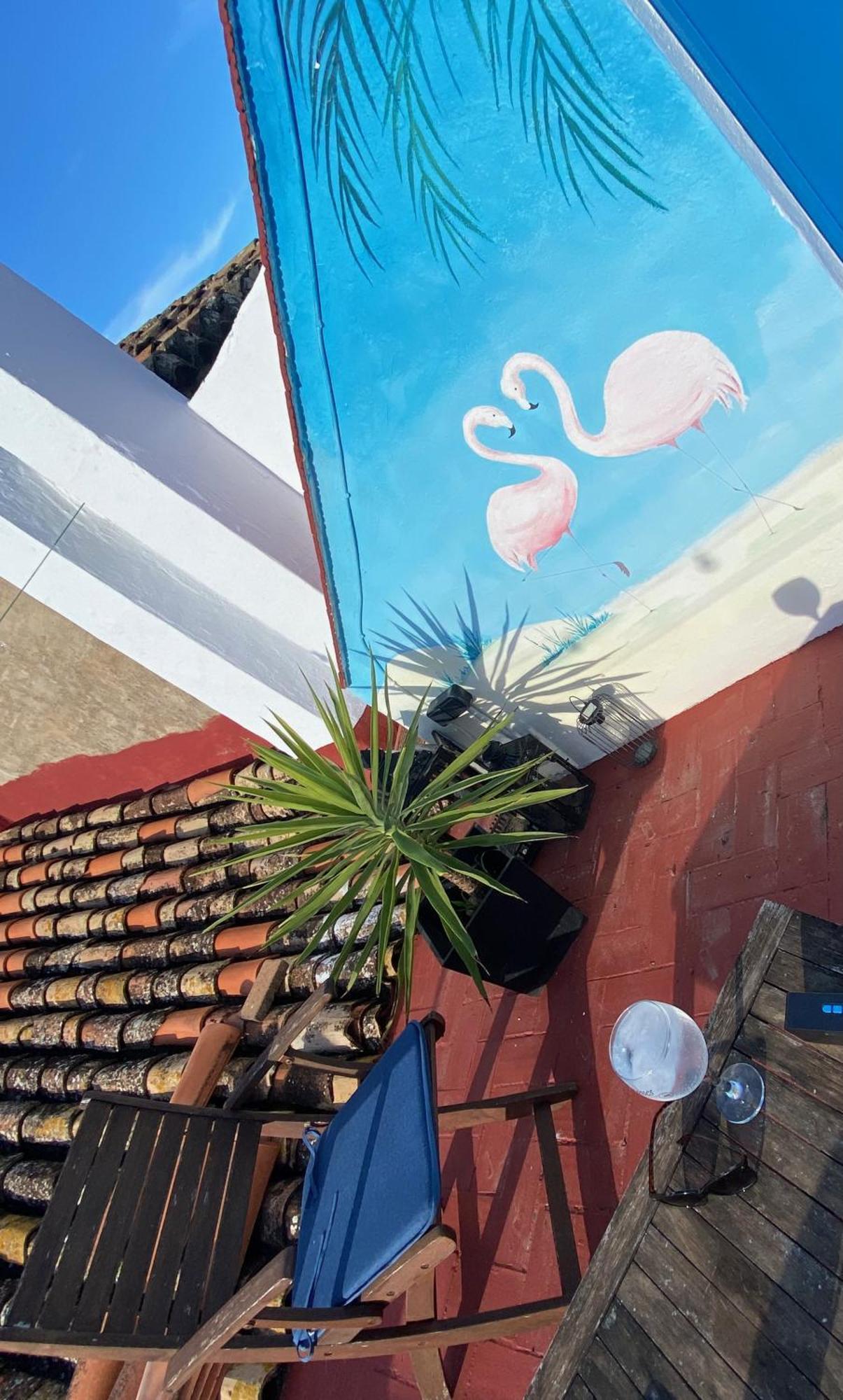 Casa De Los Dos Flamencos Miramar Extérieur photo